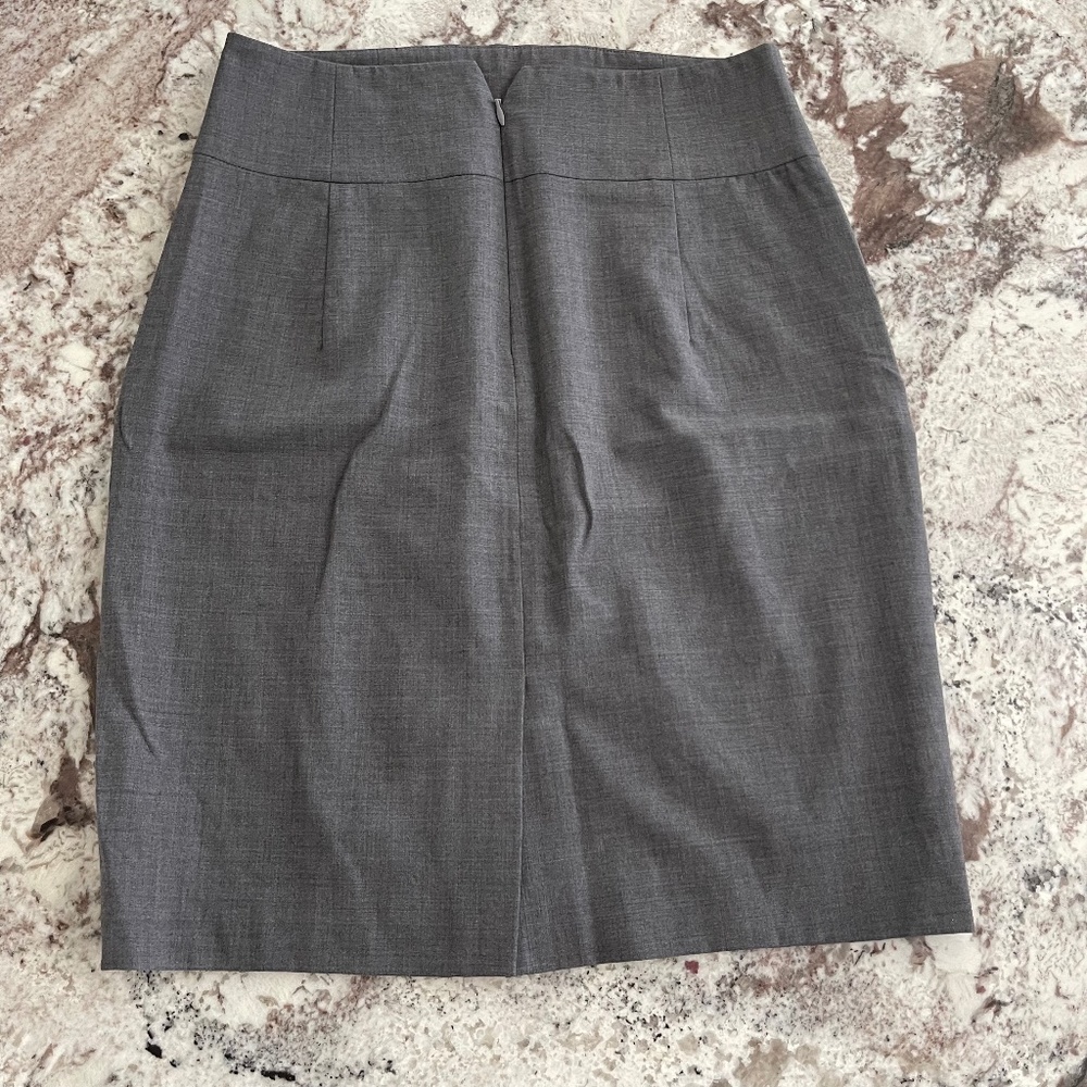 BR Wool Pencil Skirt